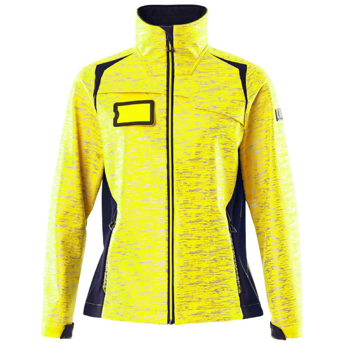 Mascot Damen Accelerate Safe Softshelljacke – gelb/schwarzblau