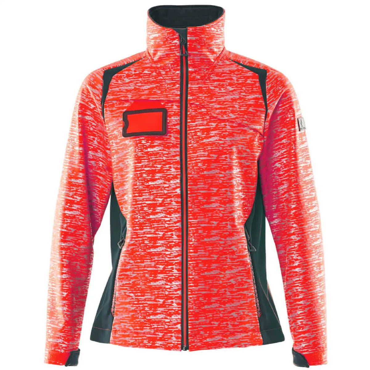 Mascot Damen Accelerate Safe Softshelljacke – rot/schwarzblau