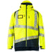 Mascot Accelerate Safe Warn-Winterjacke zweifarbig – gelb/schwarzblau