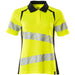 Mascot Damen Accelerate Safe Warnschutz Polo-Shirt – gelb/schwarzblau