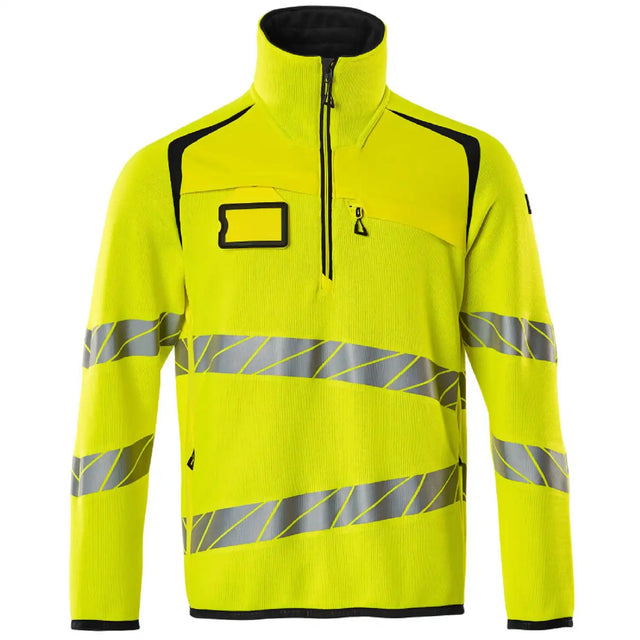 Mascot Accelerate Safe Warnschutz Strickpullover – gelb/schwarz