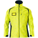 Mascot Accelerate Safe Softshelljacke – gelb/schwarzblau