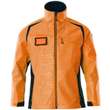 Mascot Accelerate Safe Softshelljacke – orange/schwarzblau