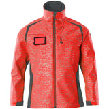 Mascot Accelerate Safe Softshelljacke – rot/dunkelanthrazit
