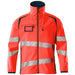 Mascot Accelerate Safe Warn-Softshelljacke – rot/schwarzblau