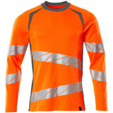Mascot Accelerate Safe Warnschutz Langarmshirt – orange/dunkelanthrazit