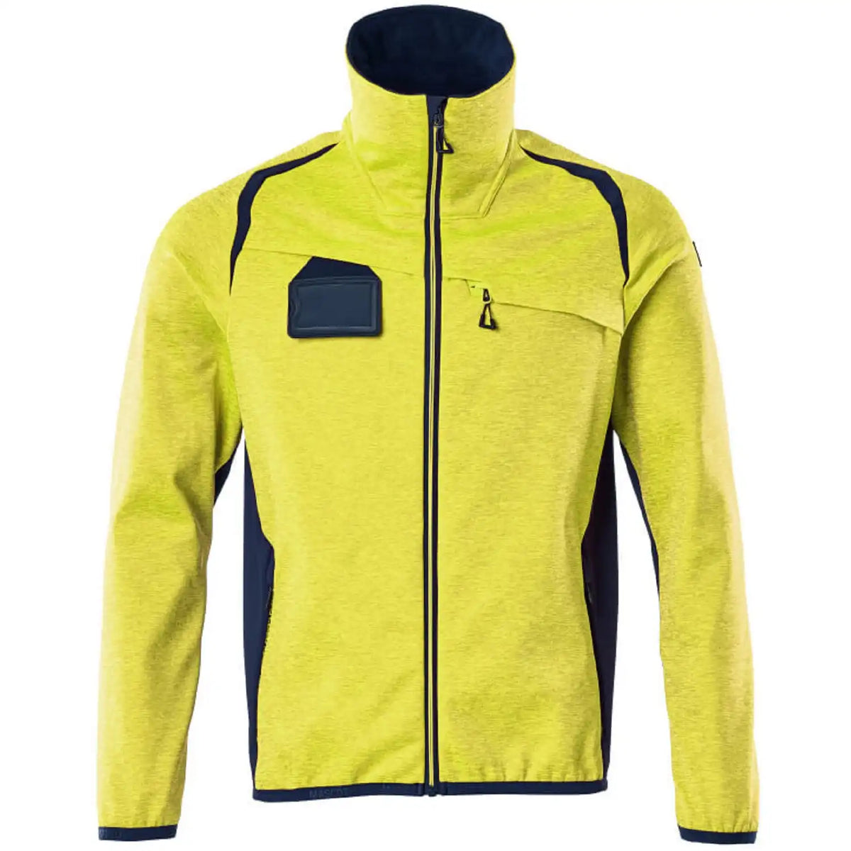 Mascot Accelerate Safe Fleecejacke – gelb/schwarzblau