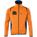 Mascot Accelerate Safe Fleecejacke – orange/dunkelpetroleum