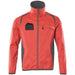 Mascot Accelerate Safe Fleecejacke – rot/dunkelanthrazit