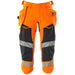 Mascot Accelerate Safe Warn-Dreiviertel-Hose – orange/schwarzblau