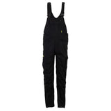 Planam Stretchline Latzhose – schwarz