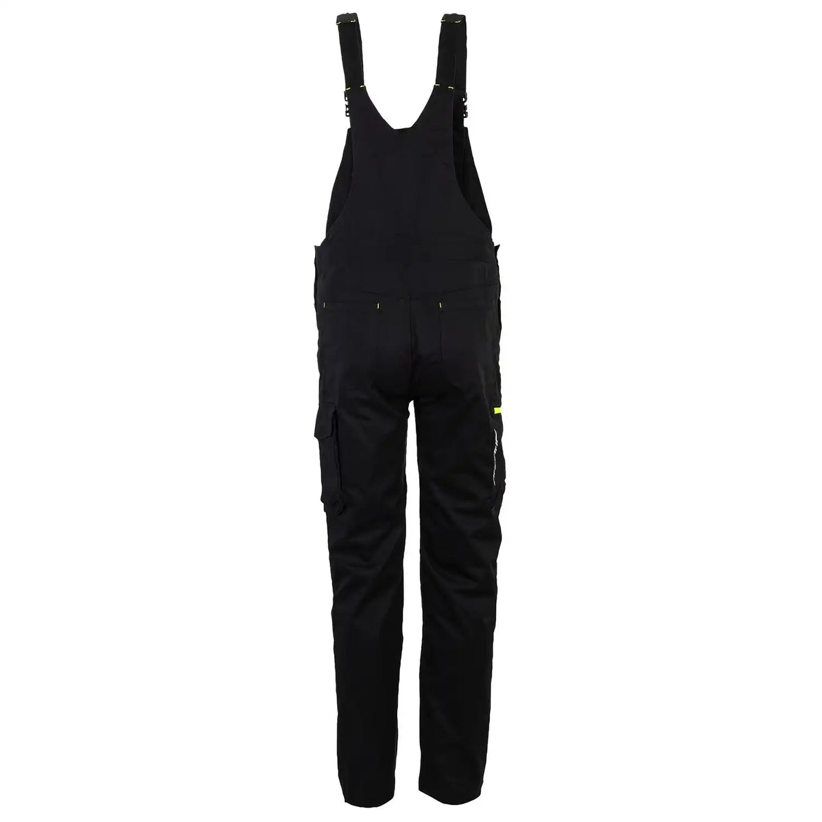 Planam Stretchline Latzhose – schwarz