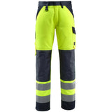 Mascot Maitland Safe Light Warnschutz Hose – gelb/schwarzblau