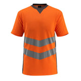 Mascot Sandwell Safe Supreme Warn-T-Shirt – orange/dunkelanthrazit