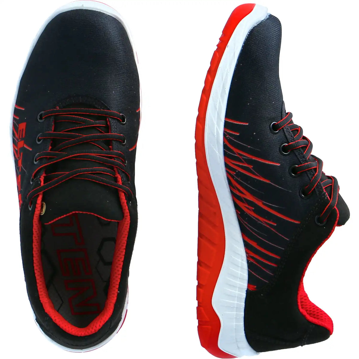Elten Damen Lana BLACK-RED LOW ESD O1 Berufsschuh rot – rot