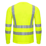 Nitras Motion TEX VIZ Warnschutz Langarmshirt – gelb