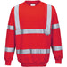 Portwest B303 Warnschutz-Sweatshirt – rot