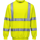 Portwest B303 Warnschutz-Sweatshirt – gelb