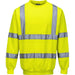 Portwest B303 Warnschutz-Sweatshirt – gelb