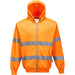 Portwest B305 Warnschutz Kapuzen-Sweatjacke – orange