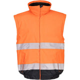 Portwest 2in1 C464 Essential Warnschutzwinterjacke – orange/marine