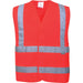 Portwest C470 Kl. 2 Warnweste 100% Polyester – rot