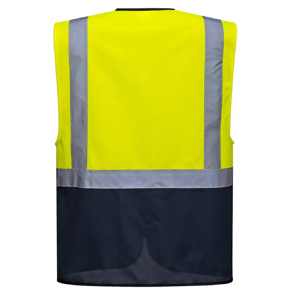 Portwest Warschau Kl. 1 Warnweste Executive – gelb/marine