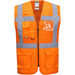 Portwest Madrid Kl.1 Mesh Warnweste Executive – orange