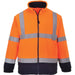 Portwest F301 Warnschutz Fleecejacke – orange/marine