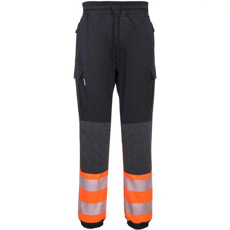 Portwest KX341 Flexi Warnschutz Sweathose – schwarz/orange
