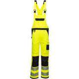 Portwest PW344 PW3 Warnschutz Latzhose – gelb/schwarz