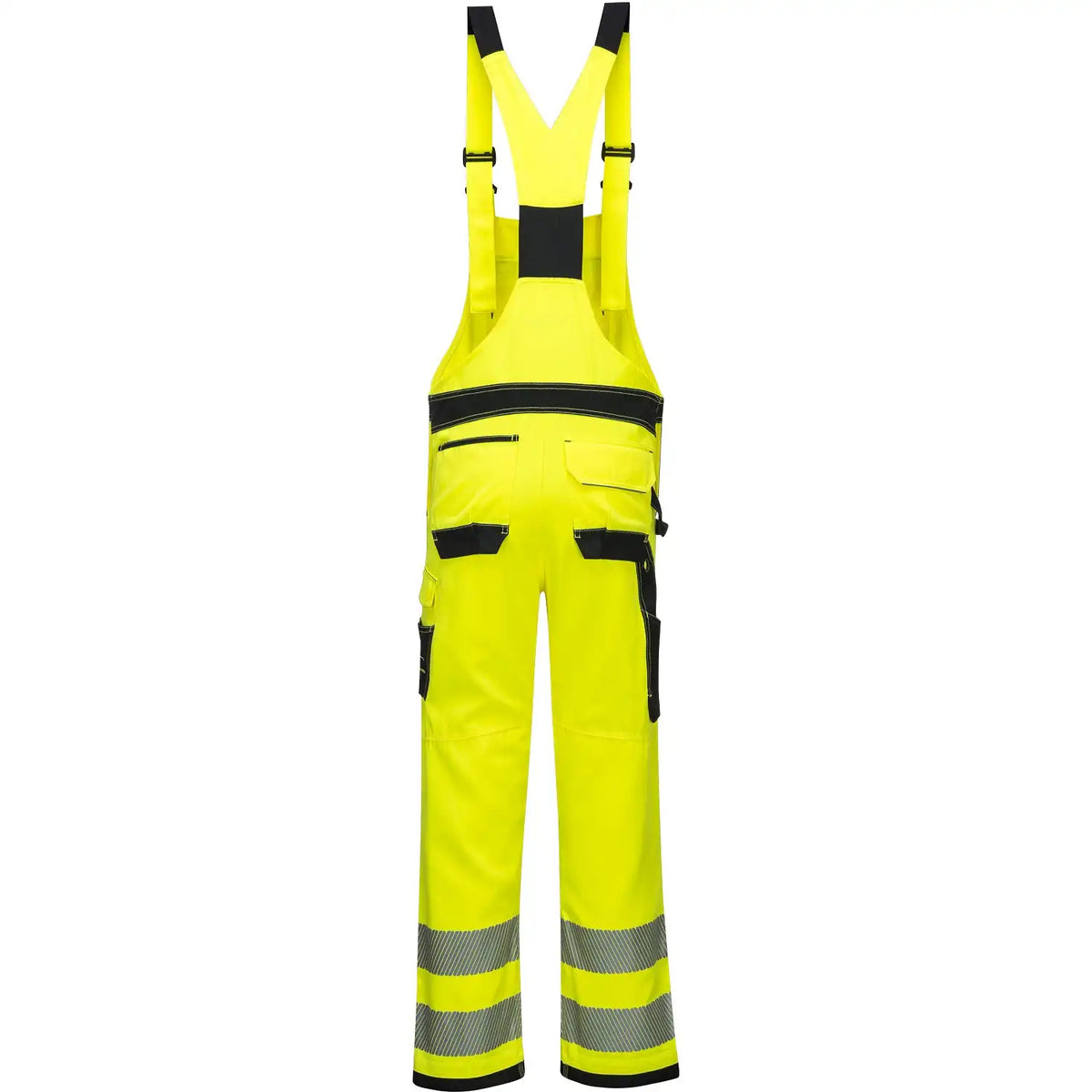 Portwest PW344 PW3 Warnschutz Latzhose – gelb/schwarz