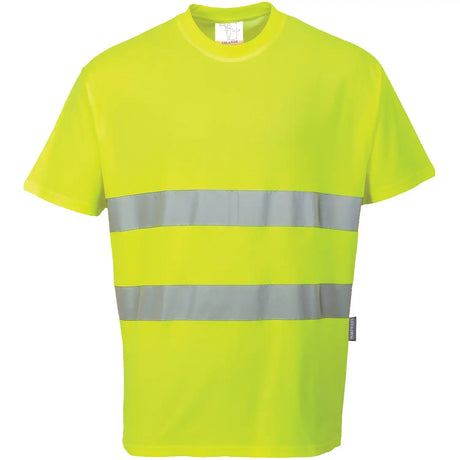 Portwest S172 100% BW Warnschutz T-Shirt – gelb