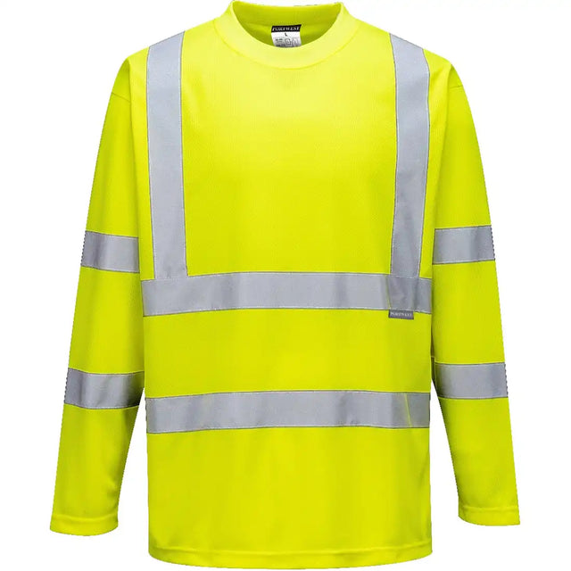 Portwest S178 Warnschutz Langarmshirt – gelb