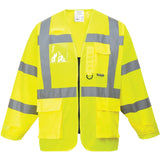 Portwest S475 Kl. 3 Warnweste Executive langarm – gelb