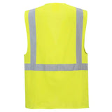 Portwest Berlin Kl. 2 S476 Warnweste Executive – gelb