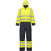 Portwest S485 Kontrast Warnschutz Winter Overall – gelb/marine