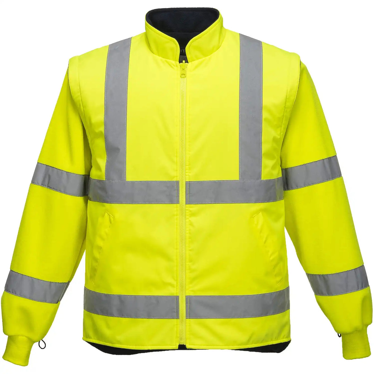 Portwest S766 Warnschutz Winterjacke 5in1 – gelb/schwarz