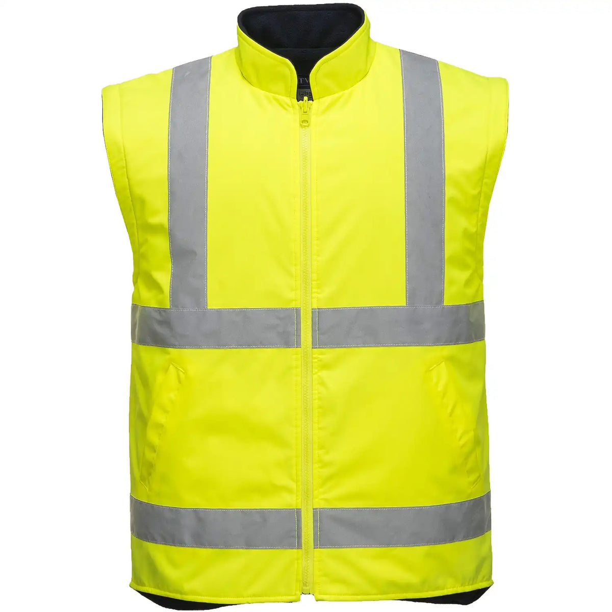 Portwest S766 Warnschutz Winterjacke 5in1 – gelb/schwarz