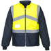 Portwest S769 Warnschutz Wendejacke – gelb/marine