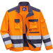 Portwest Lille Warnschutz Bundjacke – orange/marine
