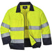 Portwest Madrid Warnschutz Bundjacke – gelb/marine