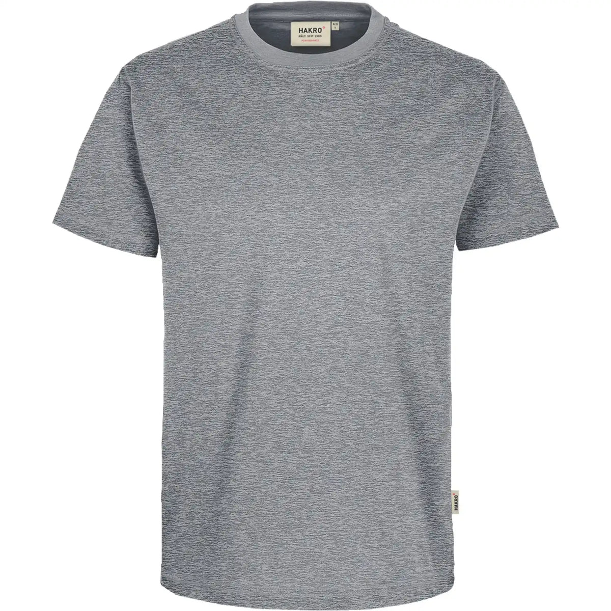 Hakro Performance Rundhals 281 T-Shirt – grau-meliert