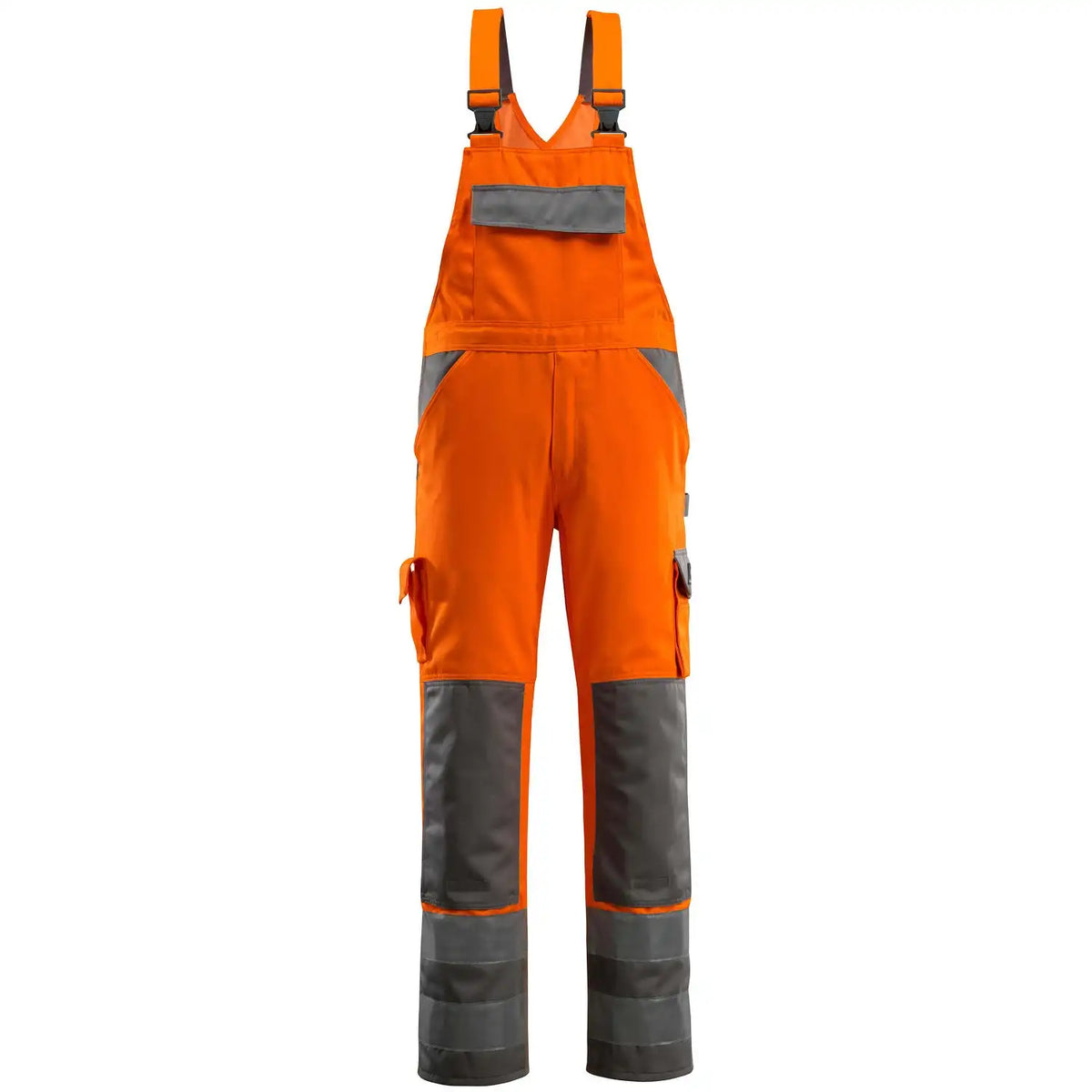 Mascot Barras Safe Compete Warnschutz Latzhose – orange/anthrazit