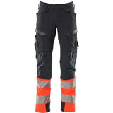 Mascot Accelerate Safe Warnschutz Bundhose Kl.1 19179-511 – schwarzblau/rot