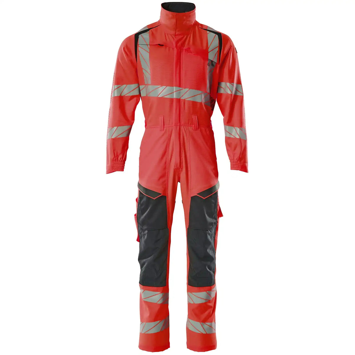 Mascot Accelerate Safe Warnschutz Overall – rot/schwarzblau