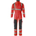 Mascot Accelerate Safe Warnschutz Overall – rot/schwarzblau