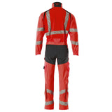 Mascot Accelerate Safe Warnschutz Overall – rot/schwarzblau