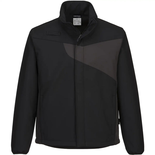 Portwest PW271 PW2 Softshelljacke – schwarz/grau