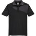 Portwest PW210 PW2 Polo-Shirt – schwarz/grau